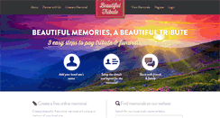 Desktop Screenshot of beautifultribute.com